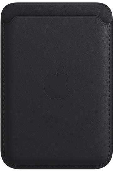 MagSafe tárca Apple iPhone bőr pénztárca MagSafe sötét tintával