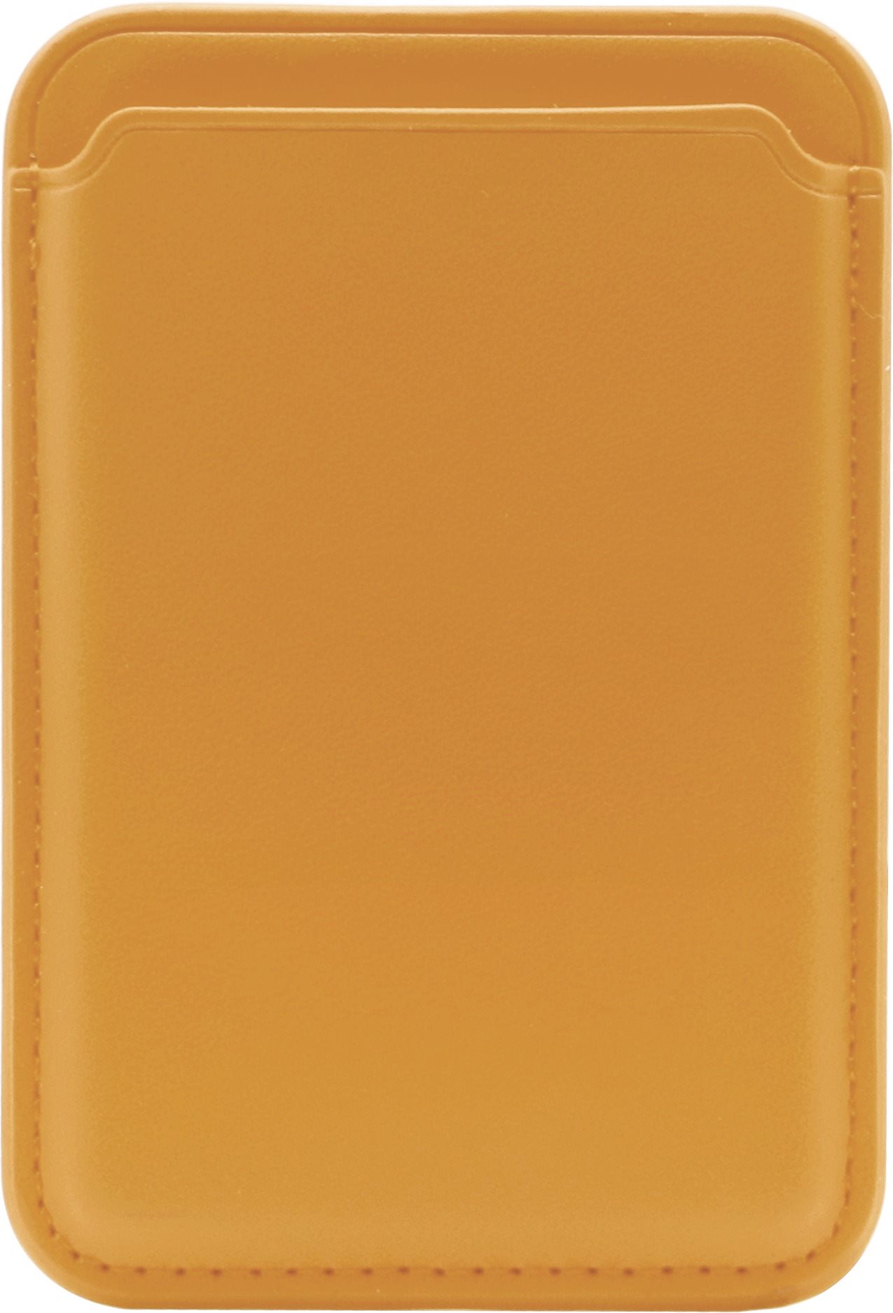 MagSafe tárca iWill PU bőr Magsafe mágneses telefonos pénztárca tok tok sárga
