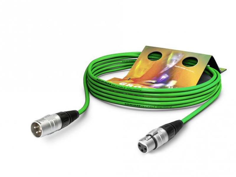 Mikrofonkábel Sommer Cable SGHN-0300-GN