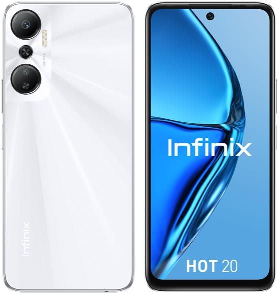 Mobiltelefon Infinix Hot 20 6GB/128GB fehér