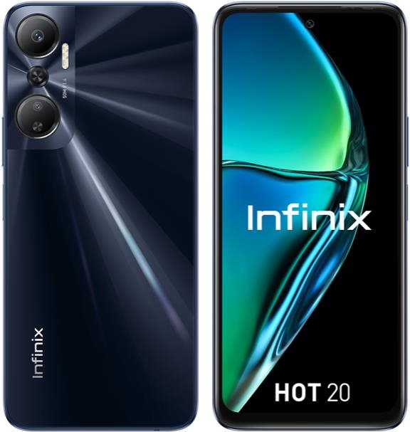 Mobiltelefon Infinix Hot 20 6GB/128GB fekete