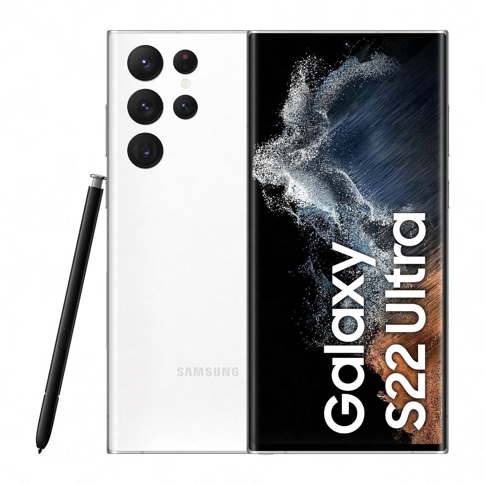Mobiltelefon Samsung Galaxy S22 Ultra 5G 256 GB Fantomfehér