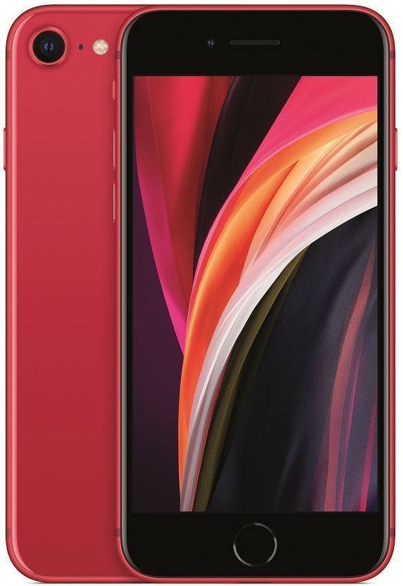 Mobiltelefon iPhone SE 64 GB piros 2020