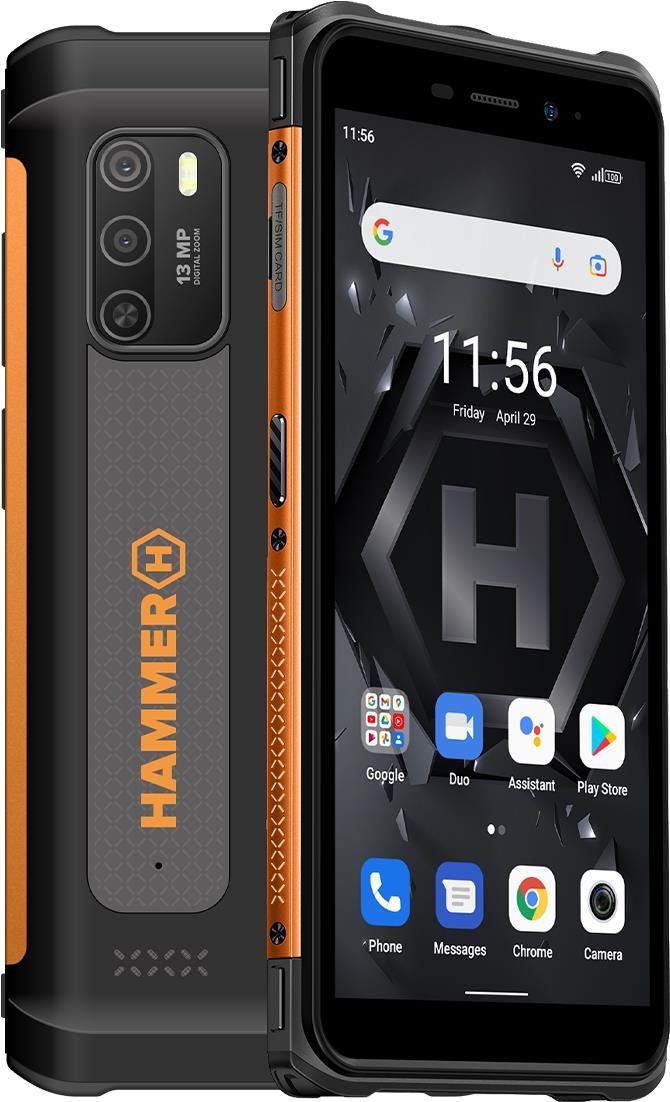Mobiltelefon myPhone Hammer Iron 4 narancssárga