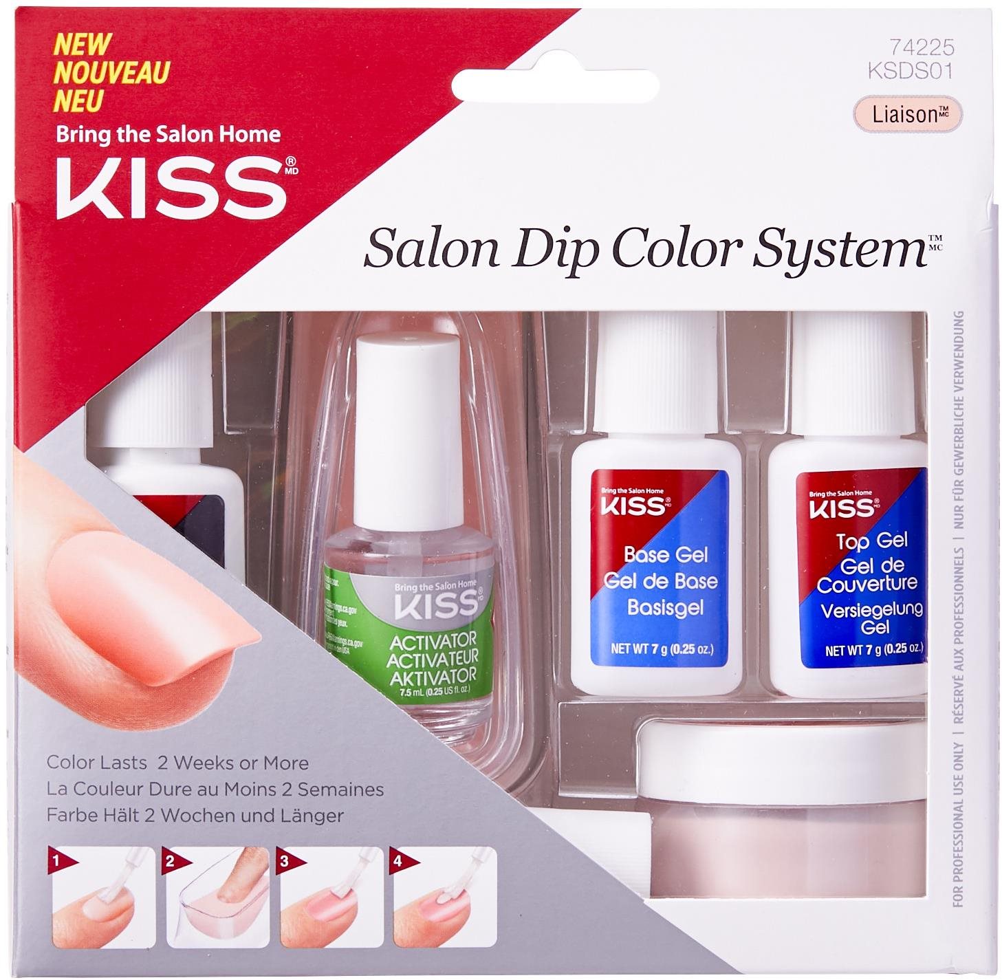 Műköröm KISS Salon Dip Color System Kit