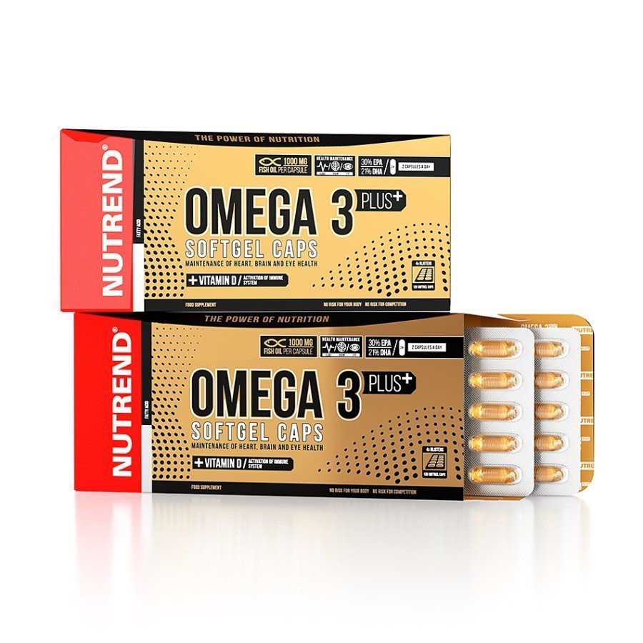 Omega 3 Nutrend Omega 3 Plus Softgel caps