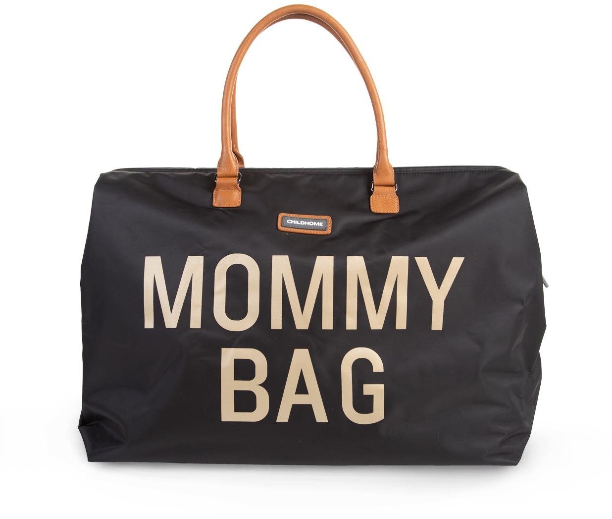Pelenkázó táska CHILDHOME Mommy Bag Black Gold