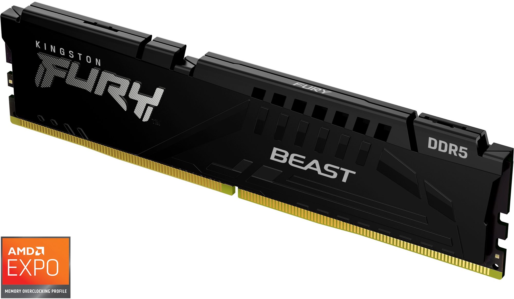 RAM memória Kingston 16GB DDR5 5600MHz CL36 FURY Beast Black