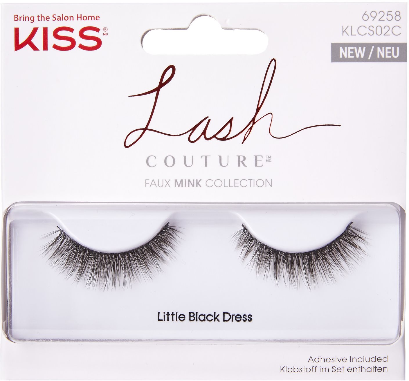Ragasztható műszempilla KISS Lash Couture Single - Little Black Dress
