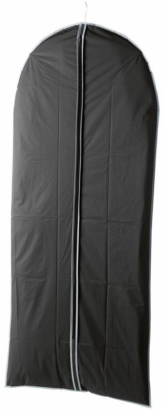 Ruhazsák Tömörítőhuzat öltönyökhöz és hosszú ruhákhoz Tömörítő 60 x 137 cm - fekete