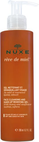 Sminklemosó NUXE Reve de Miel Face Cleansing and Make-Up Removing Gel 200 ml