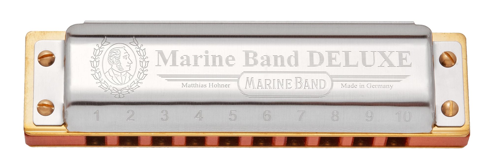 Szájharmonika HOHNER Marine Band Deluxe C-dúr
