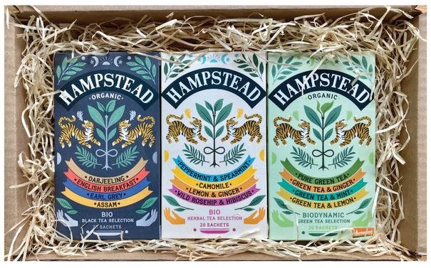 Tea Hampstead Tea London ajándék dobozos gyógy-