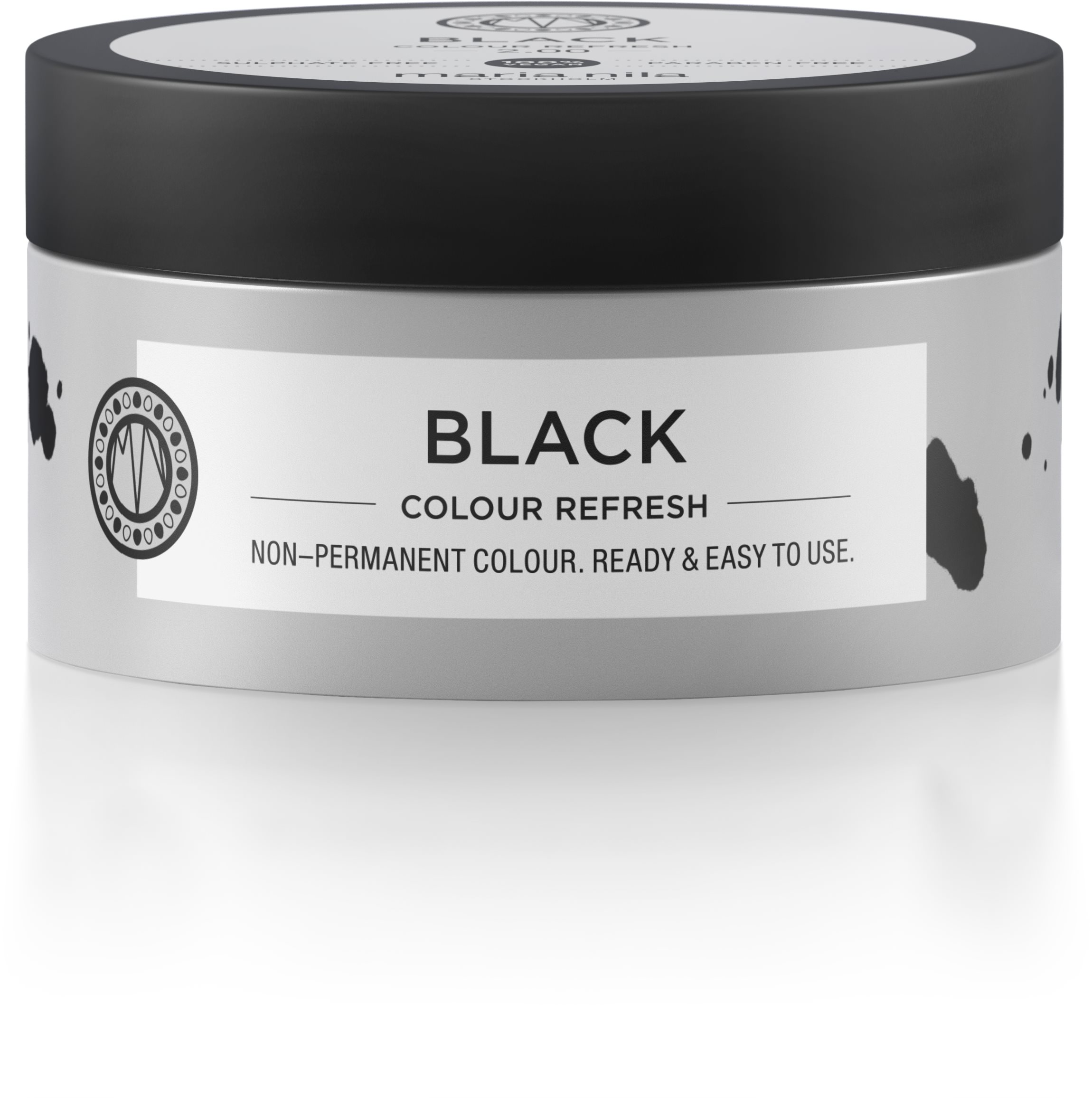 Természetes hajfesték MARIA NILA Colour Refresh Black 2.00 (100 ml)