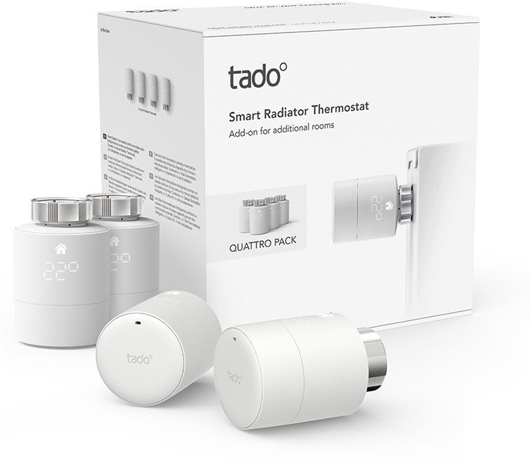 Termosztátfej Tado Okos termosztátfej Quattro