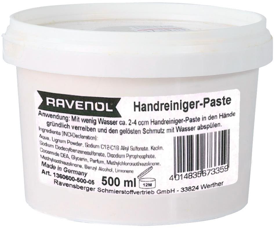 Tisztító RAVENOL Handreiniger - Paste; 500 ml (VE 24 Stück)