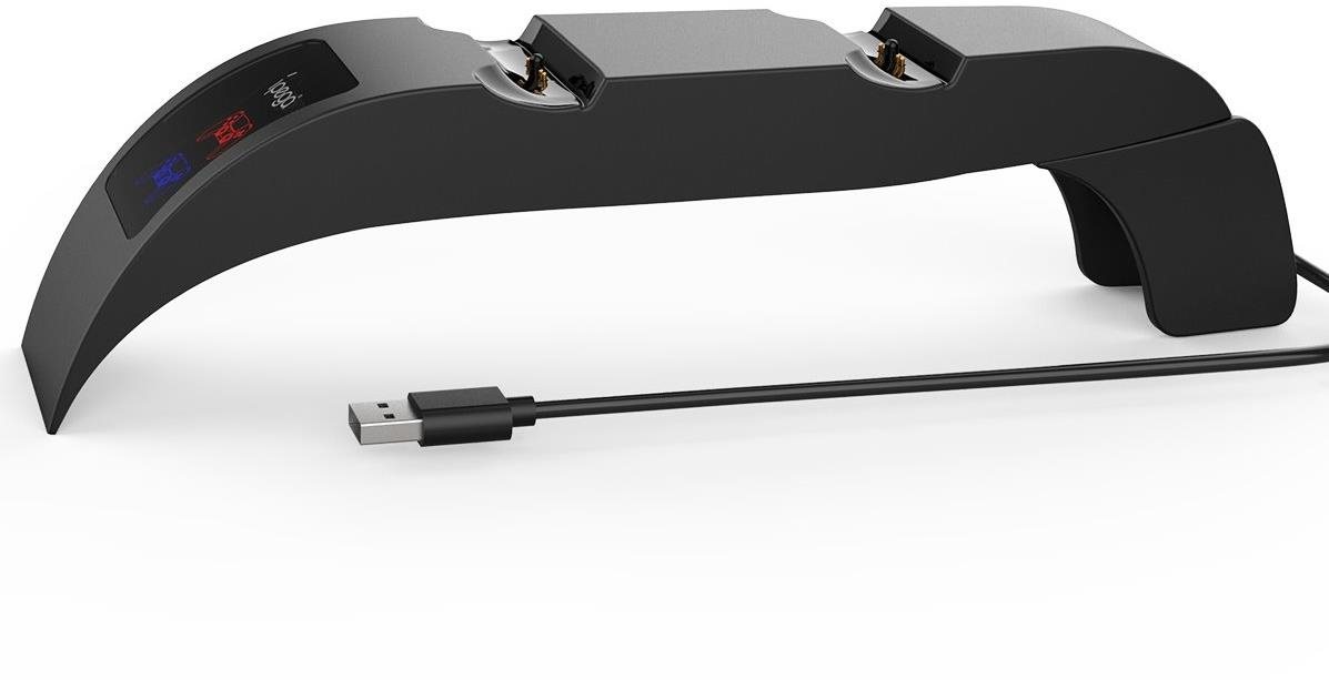 Töltőállvány iPega P5016 Rainbow Bridge Dual Charger a PS5 számára