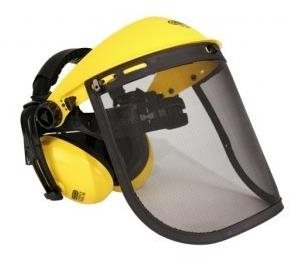 Védőpajzs Oregon védőpajzs fejhallgatóval - acélháló Q515061