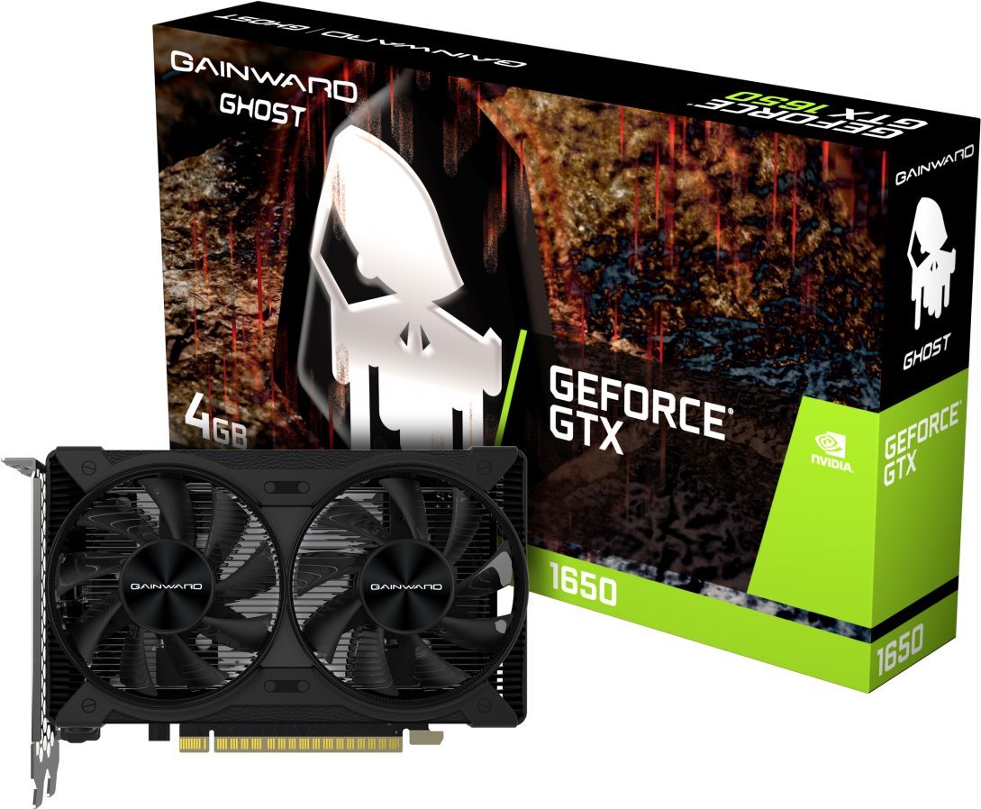 Videókártya GAINWARD GeForce GTX 1650 D6 Ghost 4G