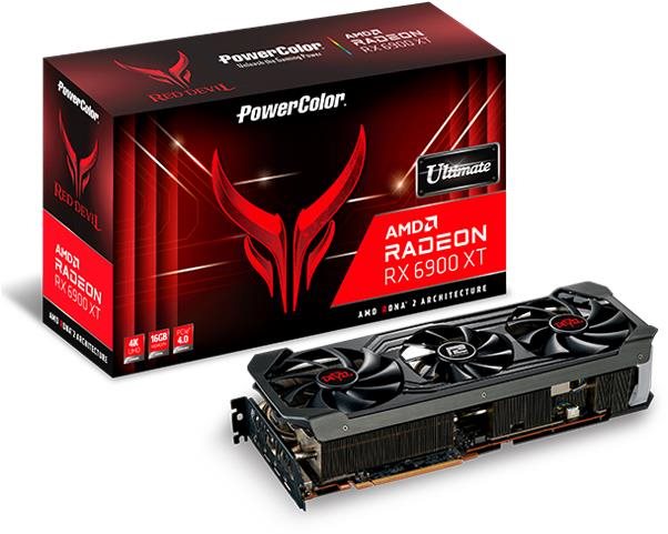 Videókártya PowerColor Red Devil Radeon RX 6900 XT Ultimate 16GB OC