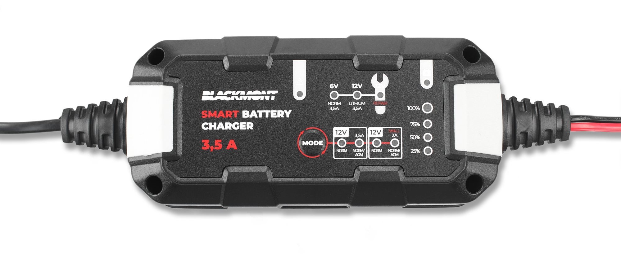 Autó akkumulátor töltő BLACKMONT Battery Charger 3