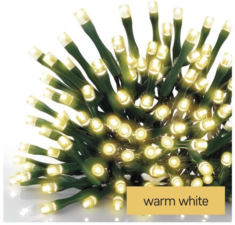 Fényfüzér EMOS LED karácsonyi izzósor zöld