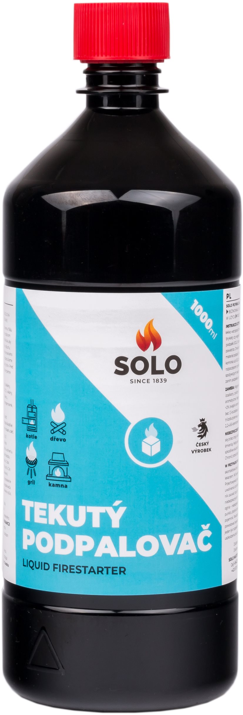 Grill begyújtó SOLO Folyékony begyújtó 1000 ml