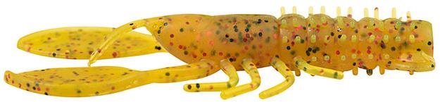 Gumicsali FOX Rage Floating Creature Crayfish 9 cm UV Golden Glitter 5 darab