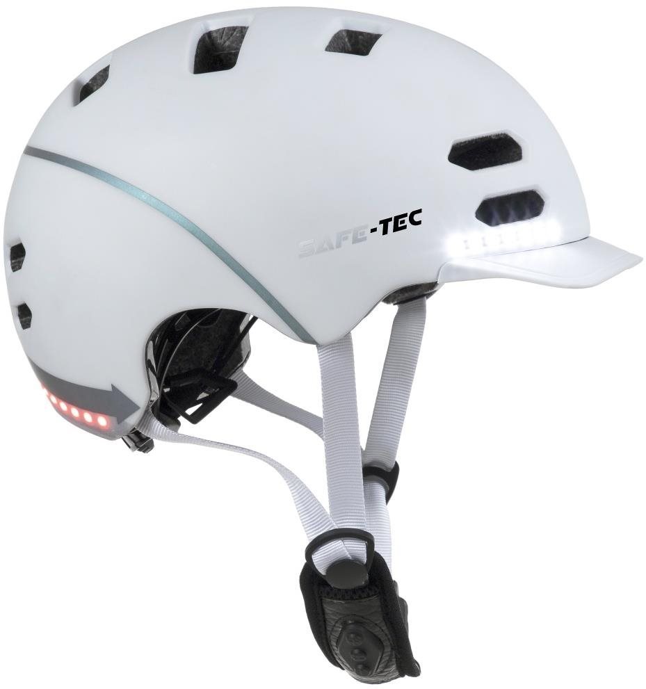 Kerékpáros sisak Varnet Safe-Tec SK8 White