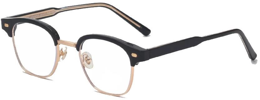 Monitor szemüveg VeyRey kék fényt blokkoló szemüveg félkeretes keret Ranw