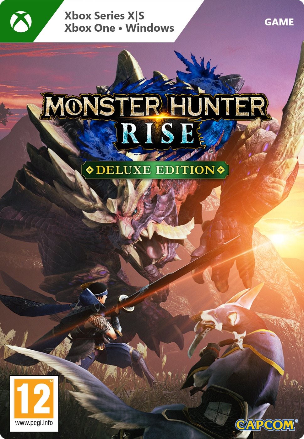 PC és XBOX játék Monster Hunter Rise Deluxe Edition - Xbox / Windows Digital
