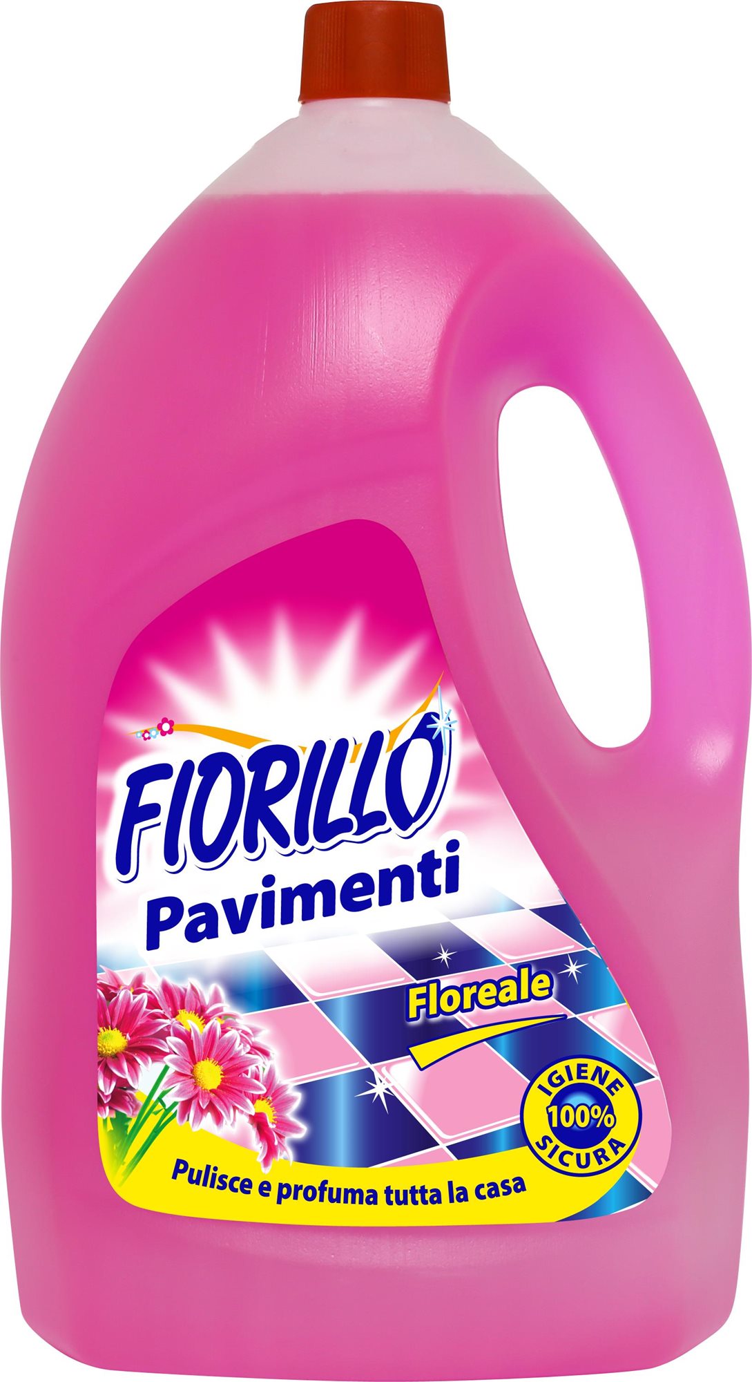 Padlótisztító FIORILLO Pavimenti Virág 4 l