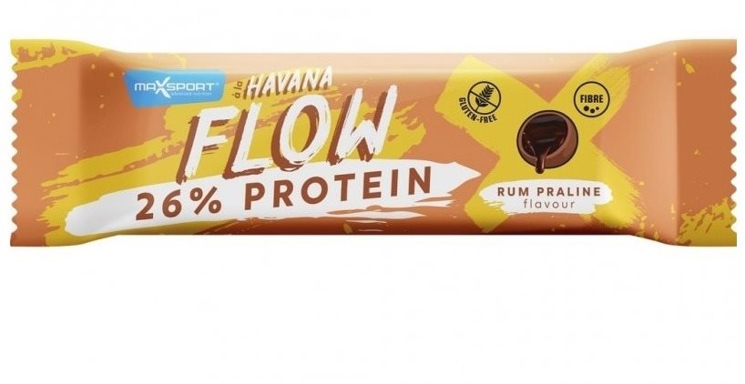 Proteinová tyčinka MaxSport Flow Havana rumová pralinka