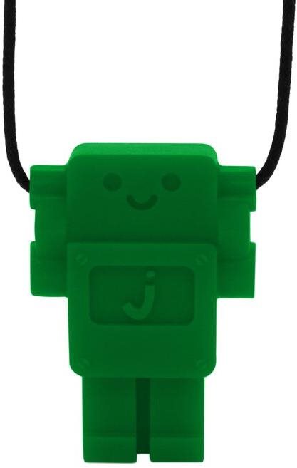 Stresszoldó Jellystone Designs Nyugtató robot medál - zöld