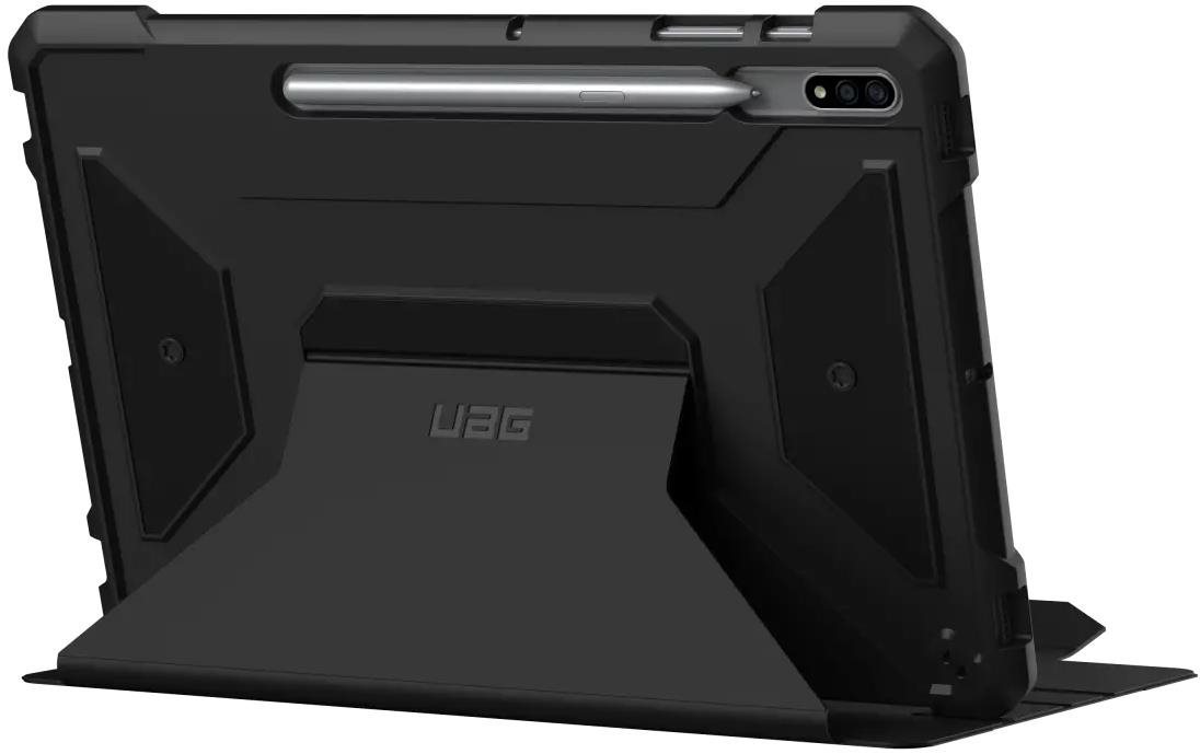 Tablet tok UAG Metropolis Black Samsung Galaxy Tab S8+/S7+