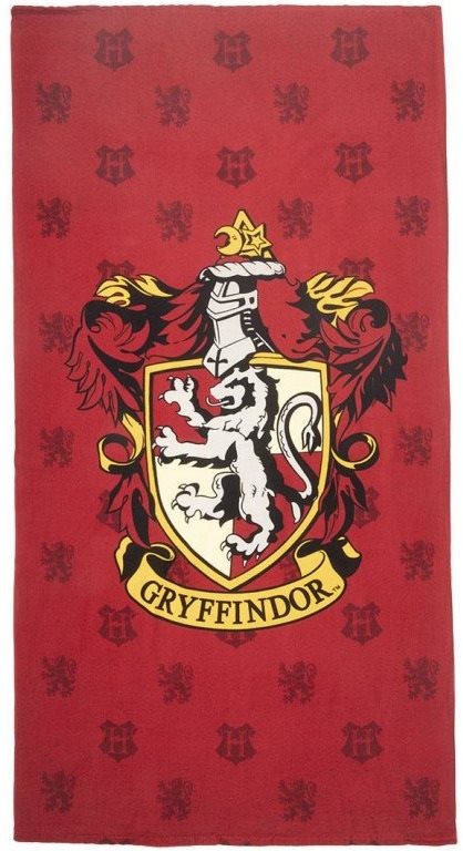 Törölköző Harry Potter - Gryffindor Crest - fürdőlepedő
