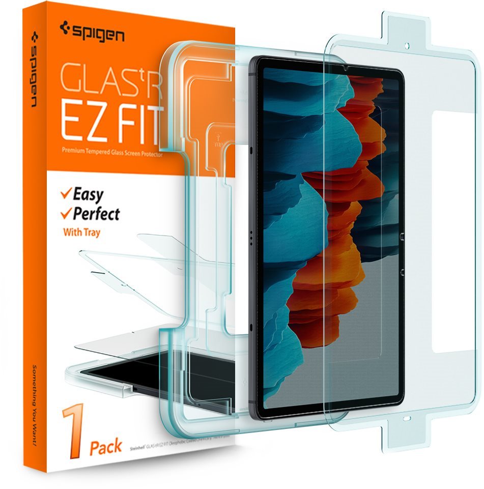 Üvegfólia Spigen Glas tR EZ Fit Samsung Galaxy Tab S7