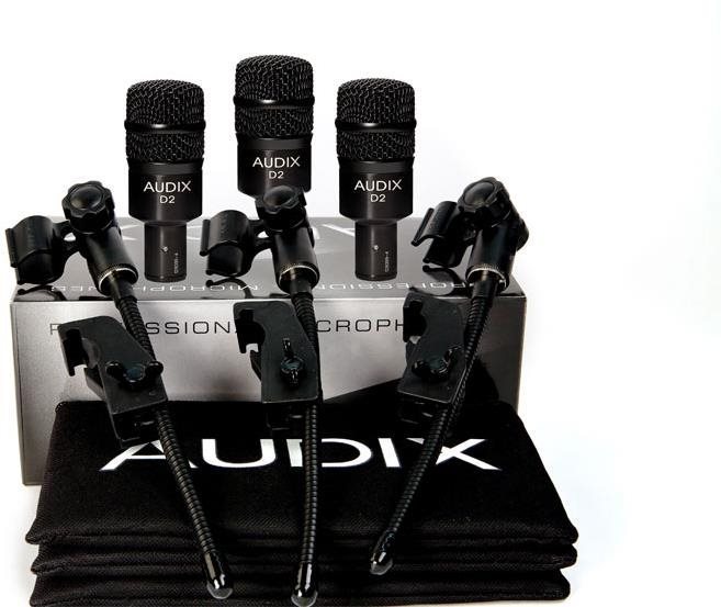 Dobmikrofon AUDIX D2 Trio - Promo Pack