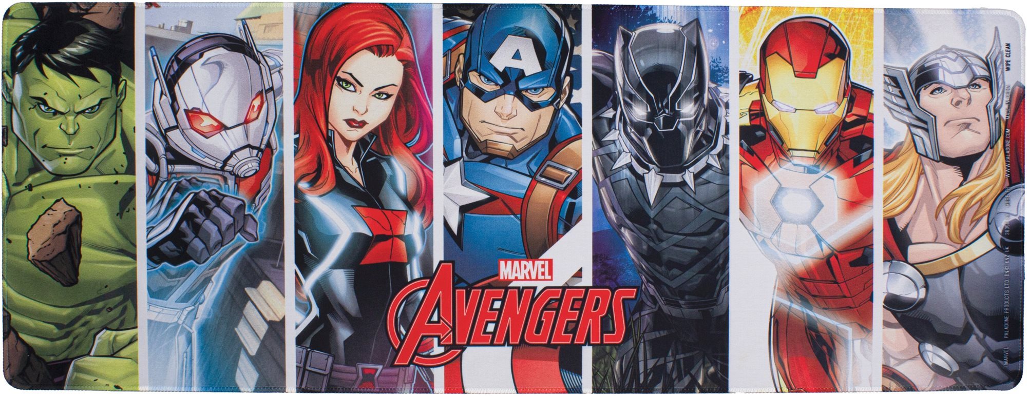 Egér és billentyűzet alátét Marvel - Avengers - gamer alátét az asztalra