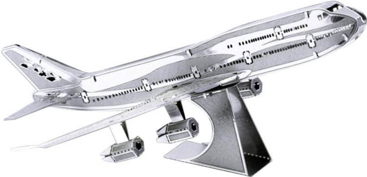 Építőjáték Metal Earth - Jet Boing 747