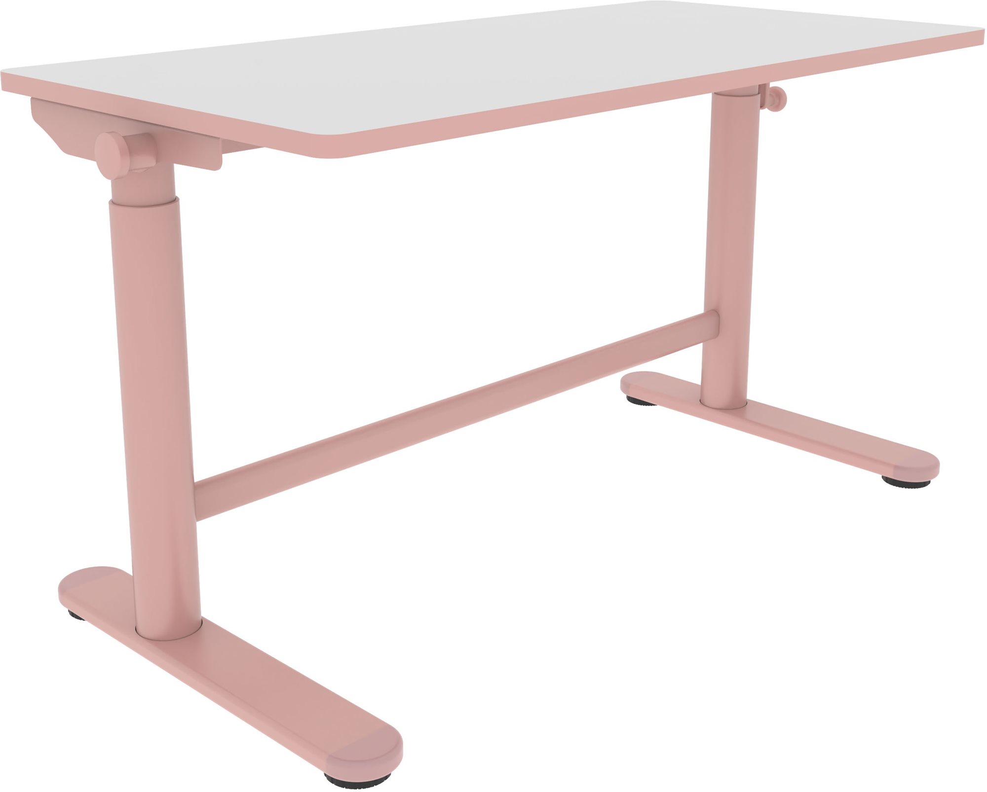Gyerek íróasztal AlzaErgo Table ETJ200 rózsaszín