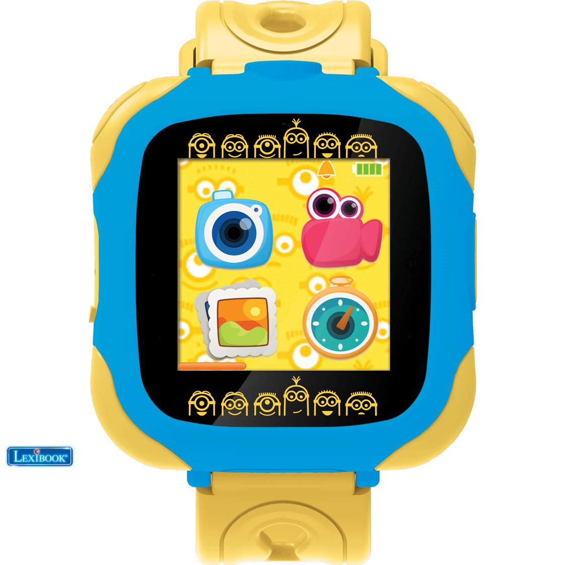 Gyerekóra Lexibook Minyonok Digitális óra színes képernyővel és kamerával