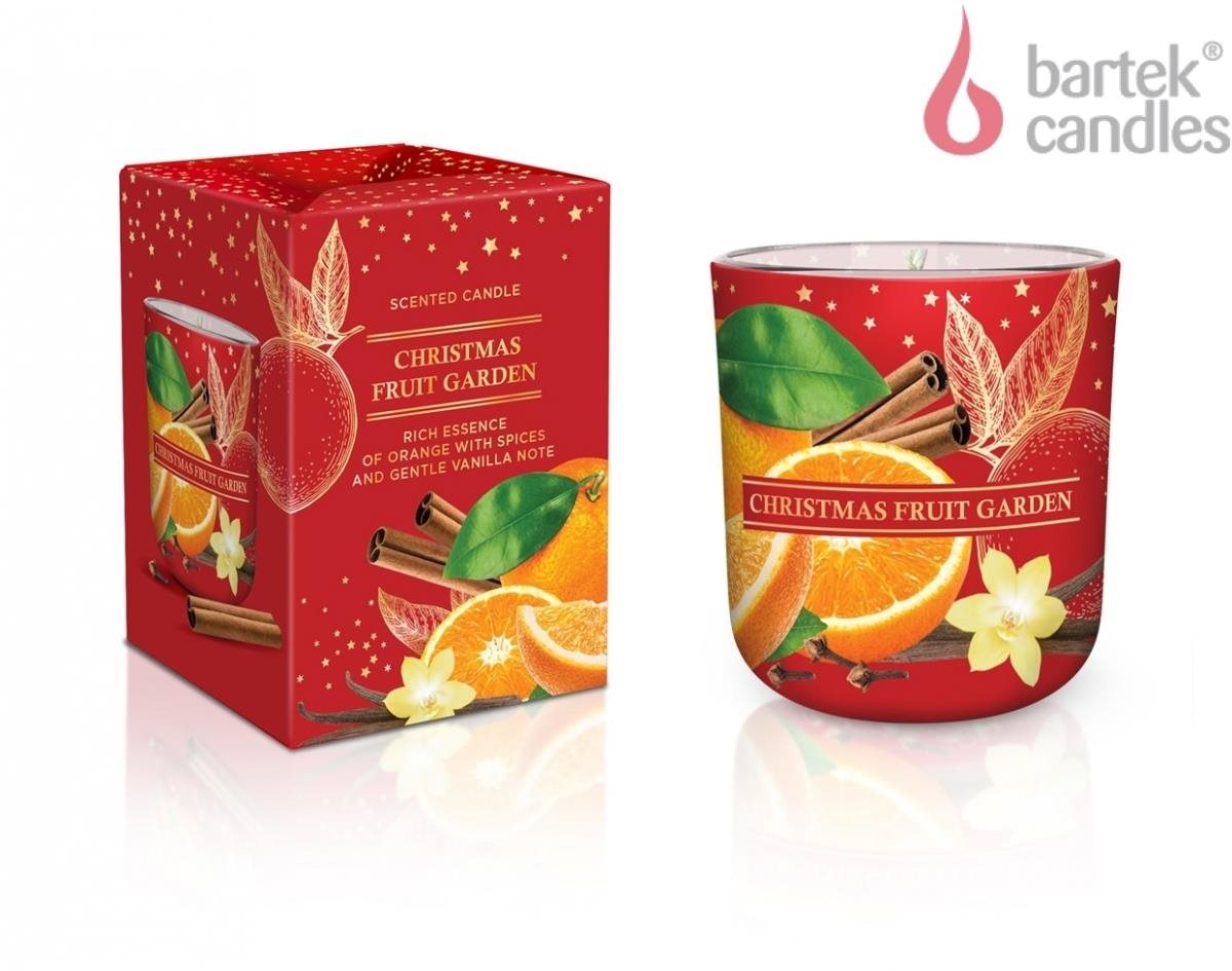 Gyertya BARTEK CANDLES Orange With Spices/Apple With Cinnamon (motívumkeverék) 150 g