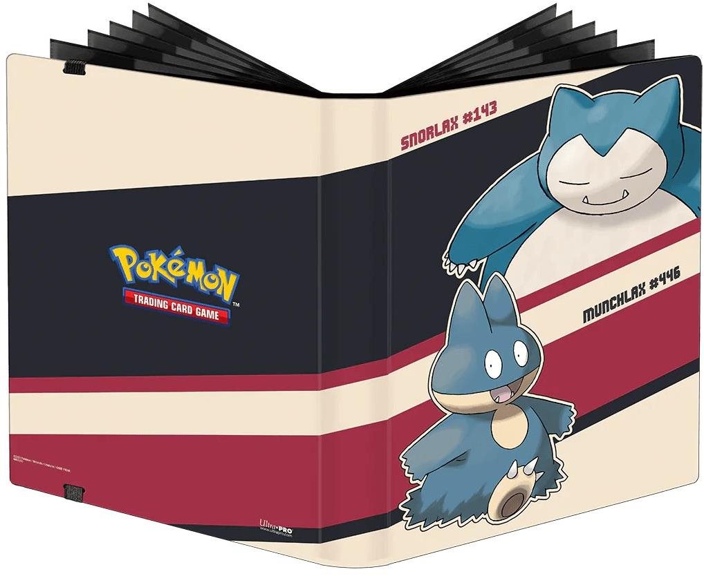 Gyűjtőalbum Pokémon UP: GS Snorlax Munchlax - PRO-kötetalbum 360 kártyára