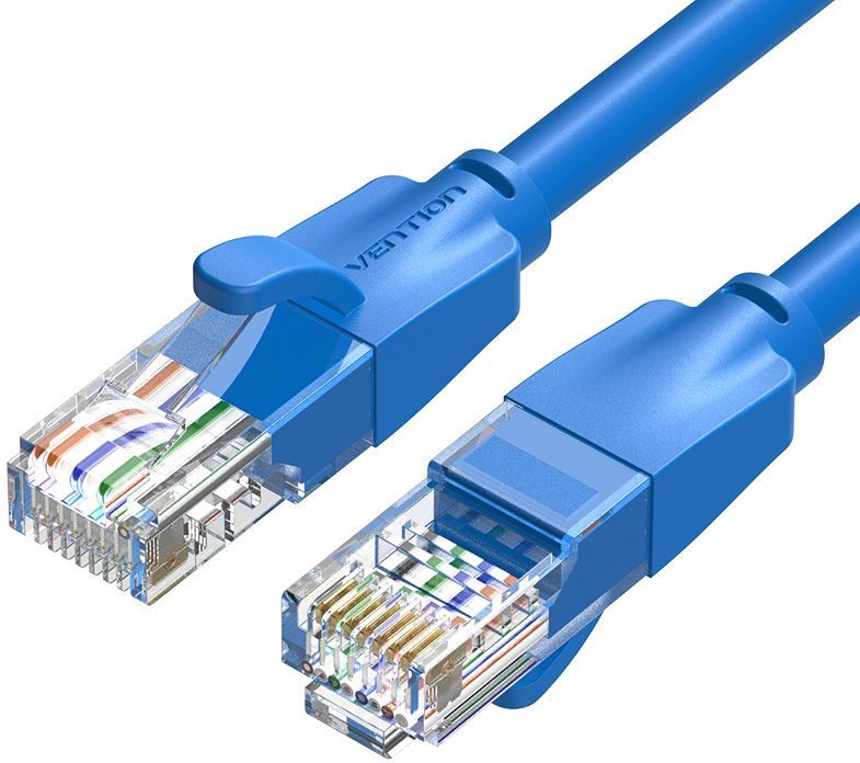 Hálózati kábel Vention Cat.6 UTP Patch Cable 1.5m Blue