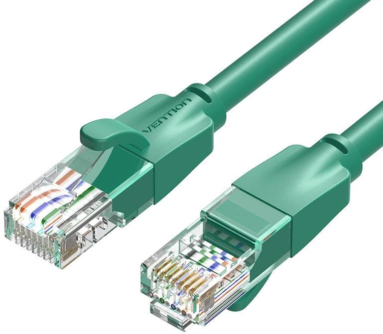 Hálózati kábel Vention Cat.6 UTP Patch Cable 2M Green