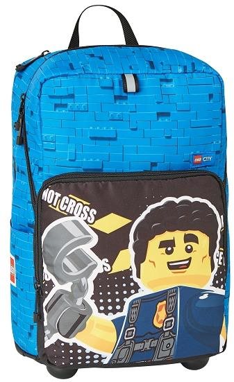 Hátizsák LEGO CITY Police Adventure - Trolley hátizsák