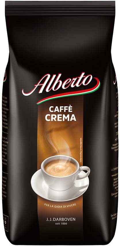 Kávé ALBERTO Caffe Crema szemes kávé 1000g