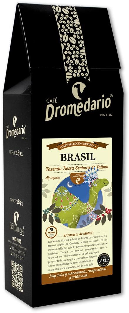 Kávé Cafe Dromedario Brasil Orgánico Senhora do Fatima 250 g