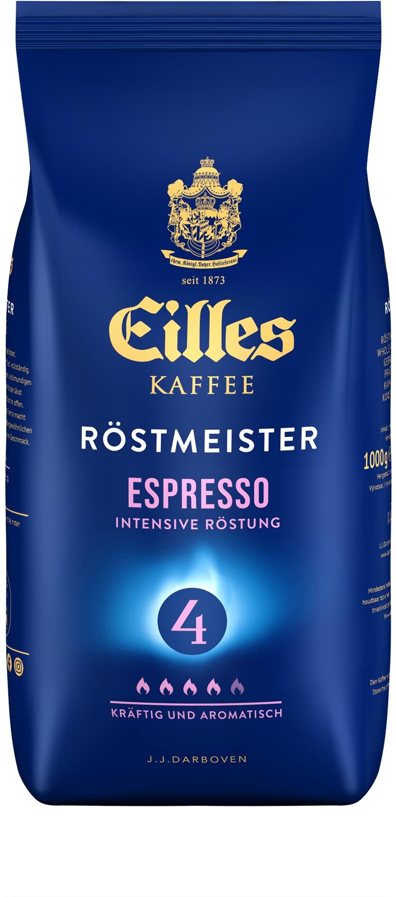 Kávé EILLES Espresso szemes kávé 1000g